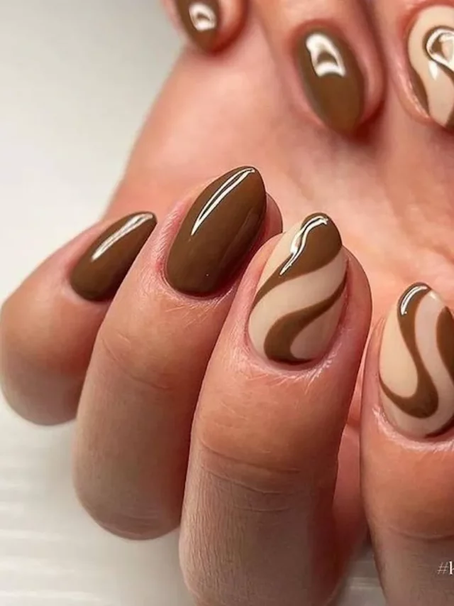 5 Best Chocolate Milk Nail Art Designs